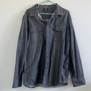 Oakley Men’s Denim Button Down Long Sleeve Shirt
